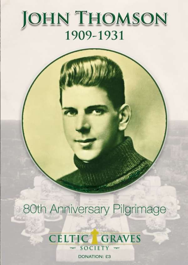 John Thomson Commemoration Booklet - Celtic Graves Society
