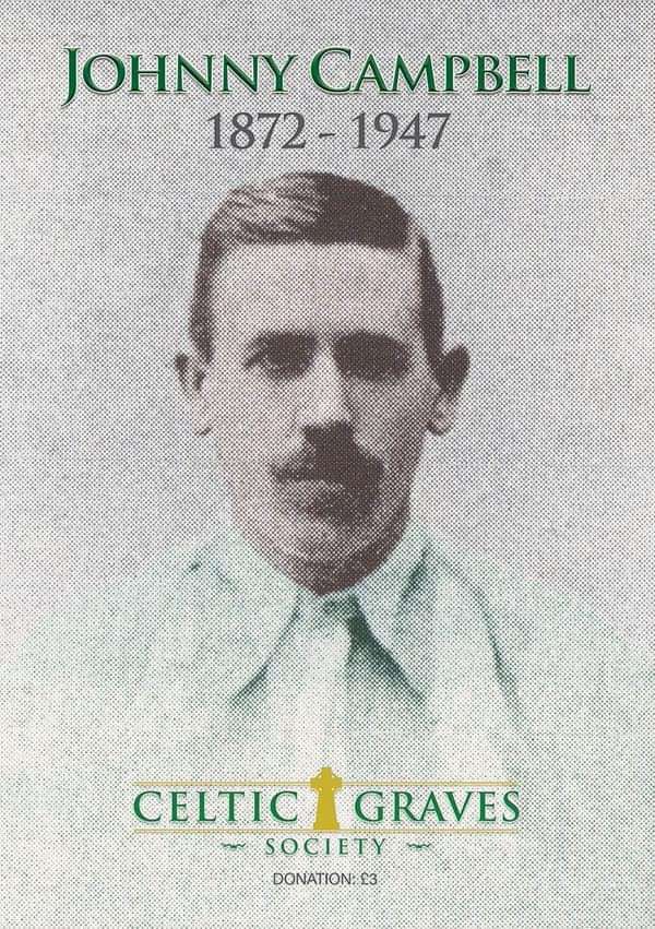 Johnny Campbell Commemoration Booklet - Celtic Graves Society