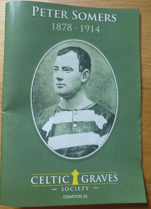 Peter Somers Commemoration Booklet - Celtic Graves Society