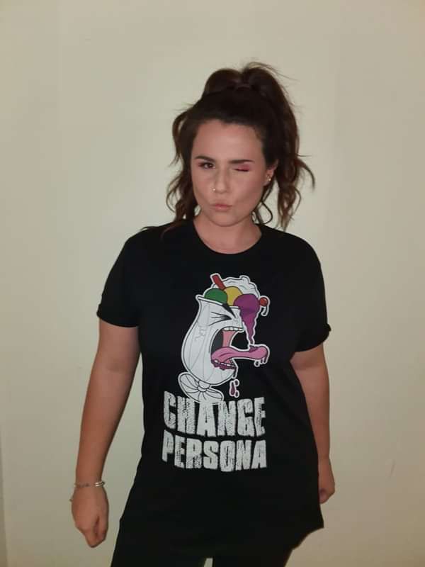 Ice Cream CP Shirt (Black) - Change Persona