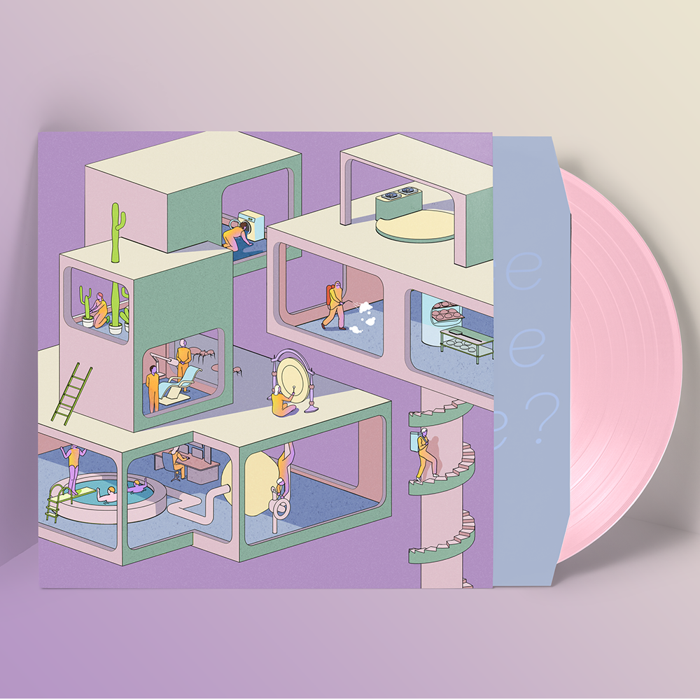 Busy Busy People LP // PINK - CHILDCARE