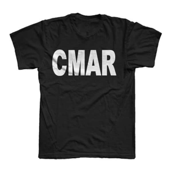 CMAR Black T-Shirt - Chip