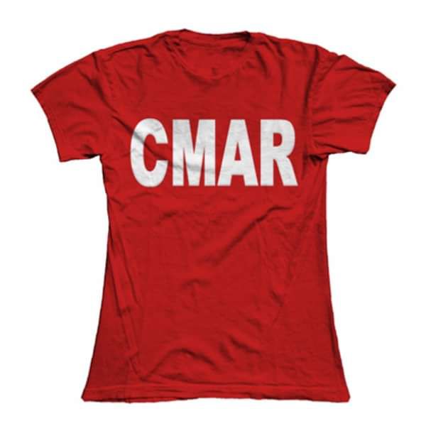 CMAR Red Ladies T-Shirt - Chip