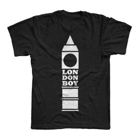 London Boy Black T-Shirt - Chip