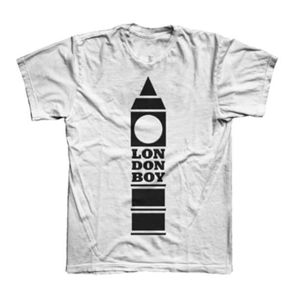 London Boy White T-Shirt - Chip
