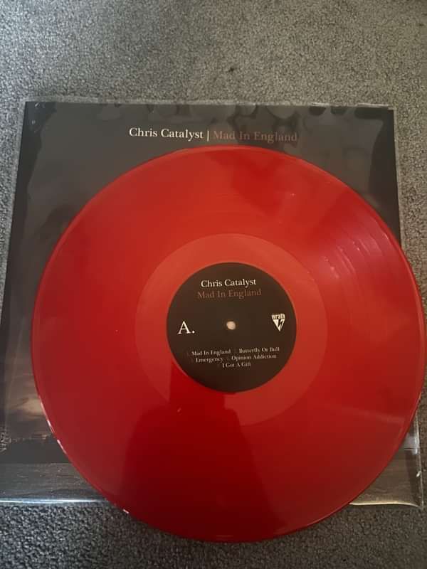 'Mad In England' - Chris Catalyst - red vinyl (666 only) - Chris Catalyst