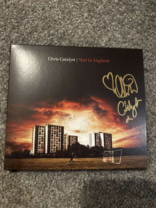 'Mad In England' - Chris Catalyst - SIGNED CD - Chris Catalyst