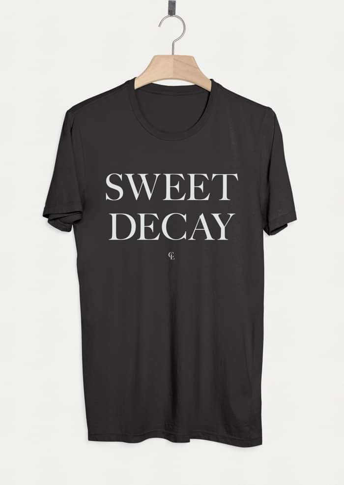 Sweet Decay T Shirt Black - Ciaran Lavery