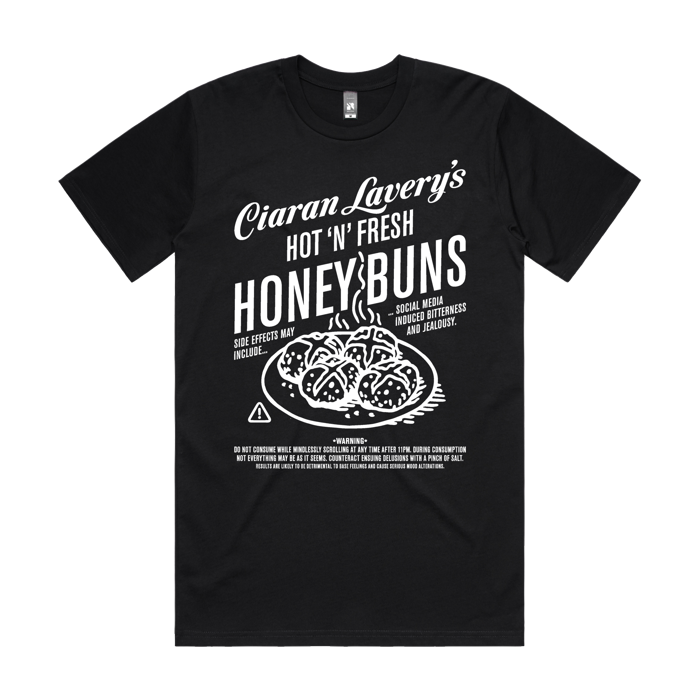 Honeybuns T-Shirt [Black] - Ciaran Lavery