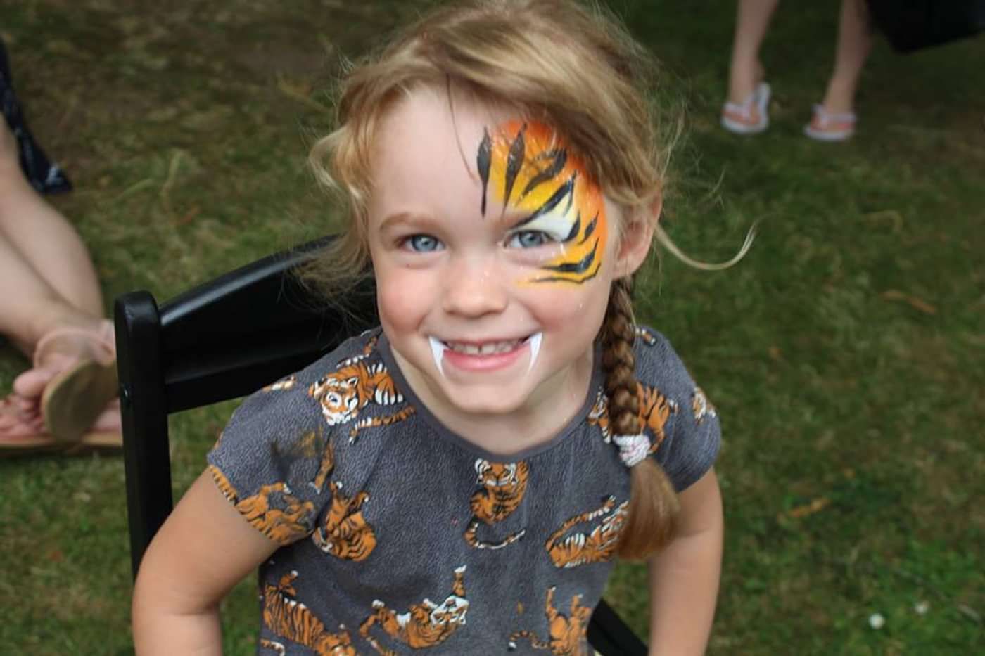 40 Easy Tiger Face Painting Ideas for Fun - Bored Art  Face painting easy,  Tiger face paints, Face painting