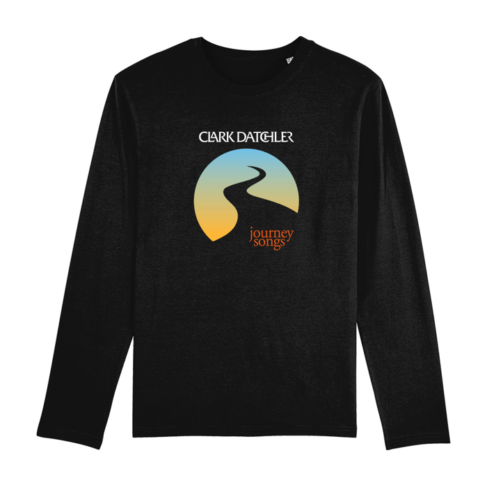 Journey Songs Round Logo Black Organic Long-Sleeve - Clark Datchler