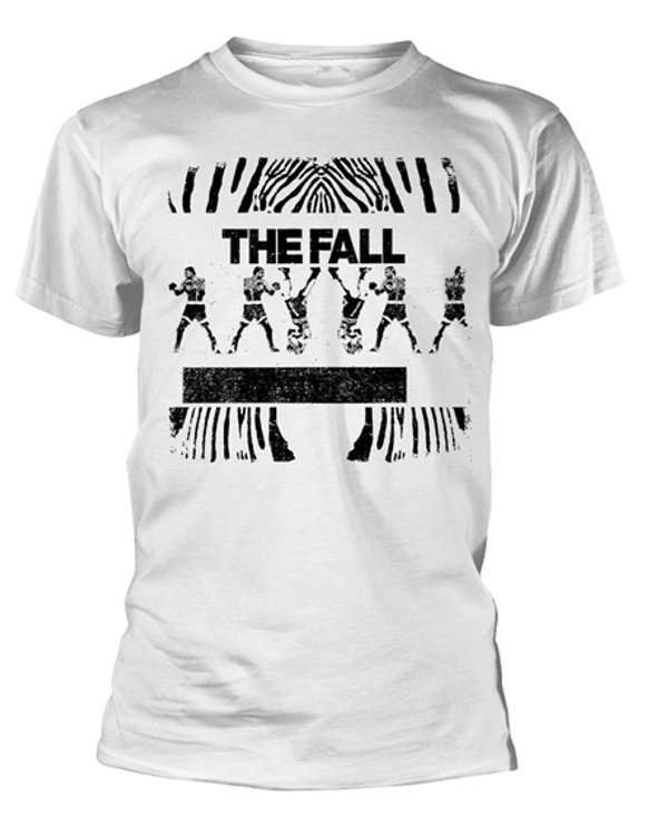 The Fall: Live in Newport White T Shirt - Cog Sinister
