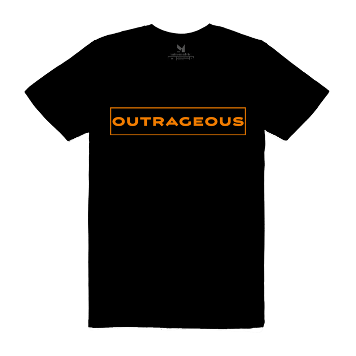 Outrageous Black T shirt - COLL