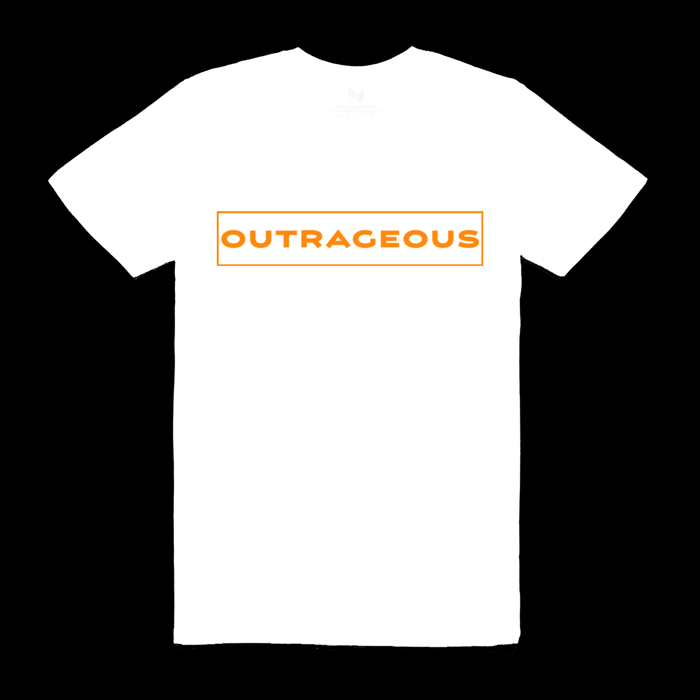 Outrageous White T shirt - COLL