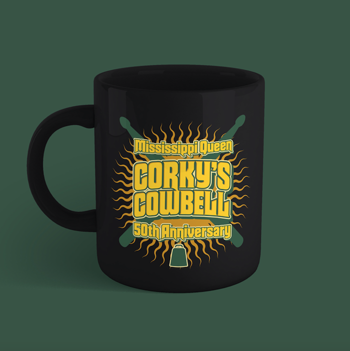 Corky Laing 'Cowbell' Mug - Corky Laing: Corky's Cafe