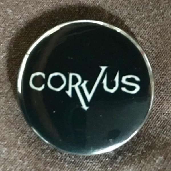 CORVUS Tour Badge - B/W - Corvus