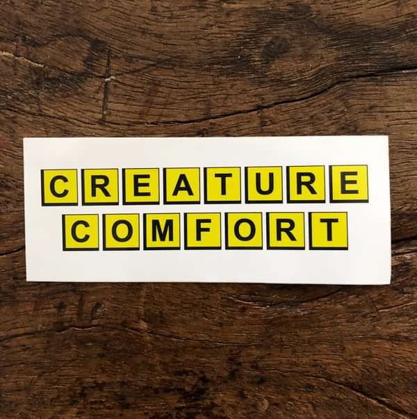 Creature Comfort "Waffle" Sticker - Creature Comfort