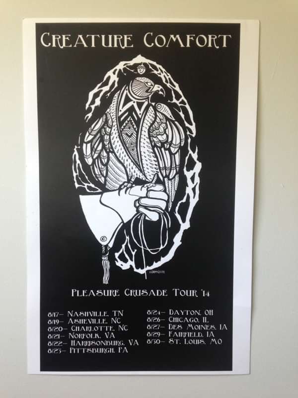 Pleasure Crusade Tour Poster Creature Comfort