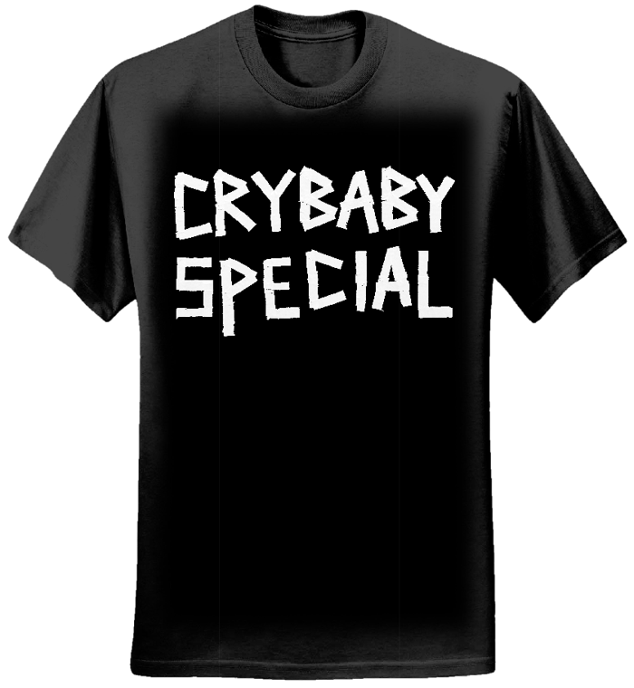 Men’s Crybaby Special T-shirt (Black) - Crybaby Special