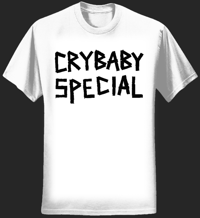 Men’s Crybaby Special T-shirt (White) - Crybaby Special