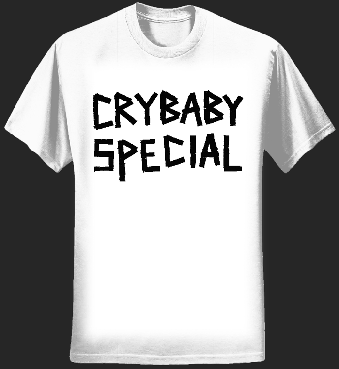 Women's Crybaby Special T-shirt (White) - Crybaby Special