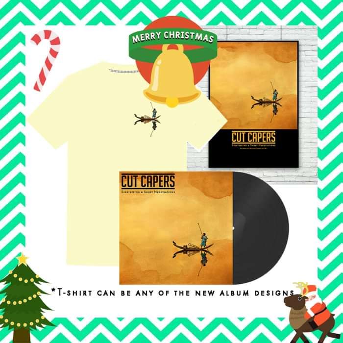 Christmas Capers Bundle - Hoody, T-Shirt, Vinyl & Signed Print! - Cut Capers