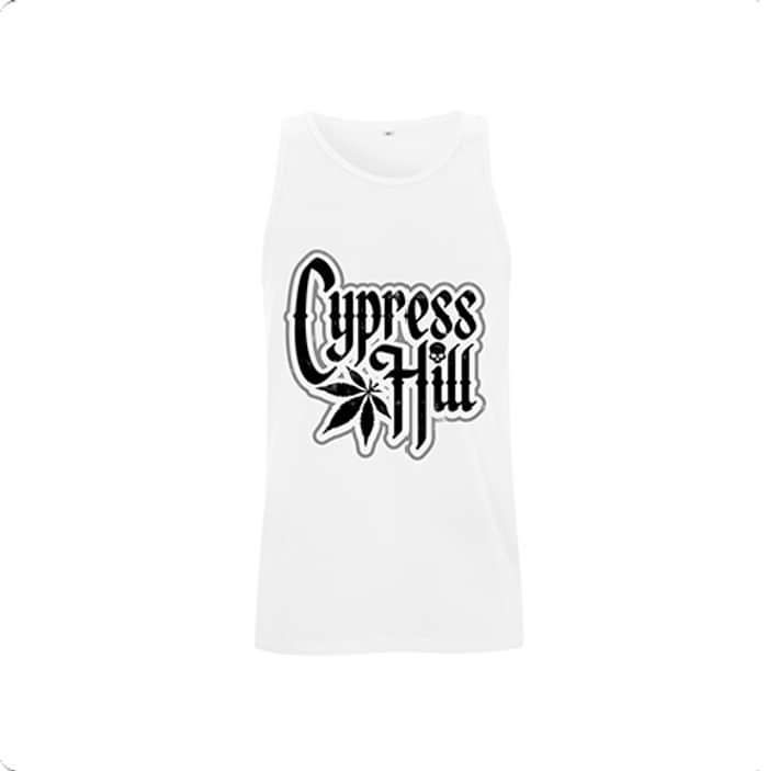 Honour - Men's White Vest - Cypress Hill