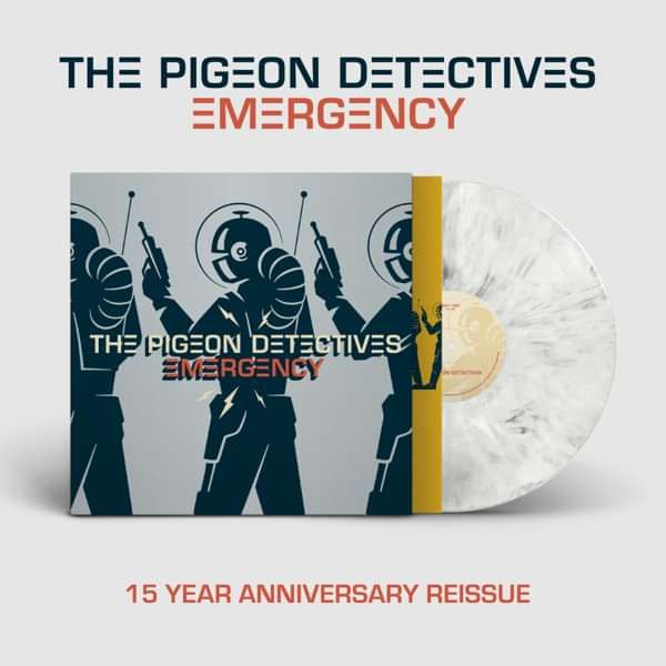 Emergency 15 Year Reiussue Limited Edition White Marbled 12" Vinyl - Dance To The Radio