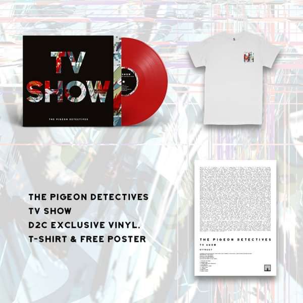 TV Show - D2C Vinyl + T Shirt + Free Lyric Poster - Dance To The Radio