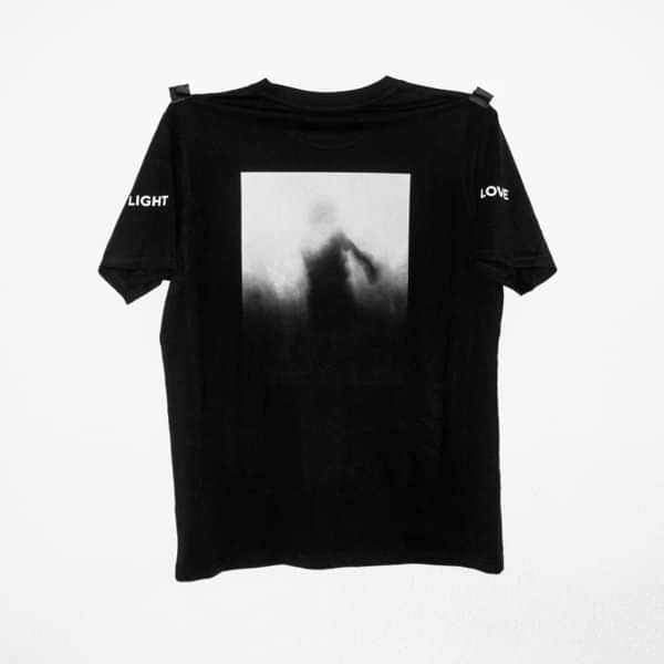 Daniel Avery - Love + Light Black Short Sleeve T-Shirt - Daniel Avery