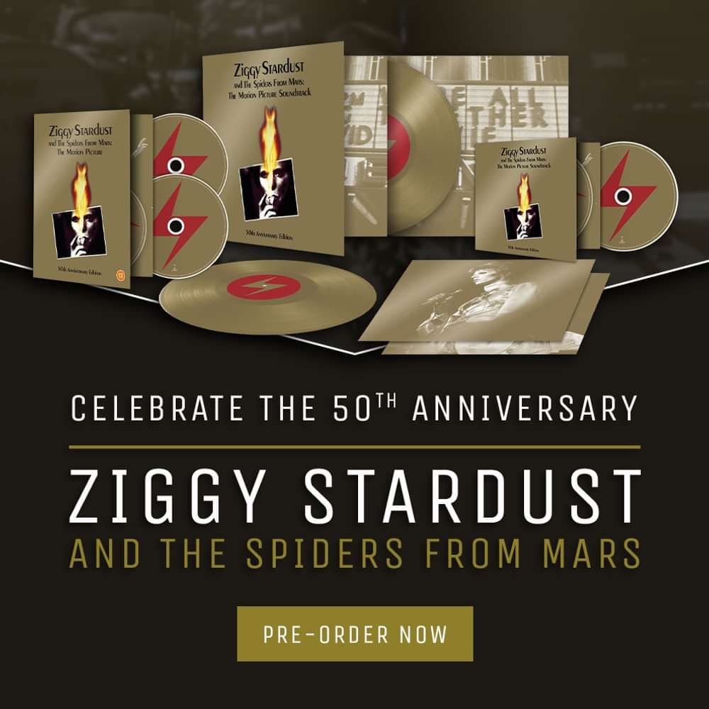 Ziggy Stardust and The Spiders From Mars: The Motion Picture Soundtrack  [2CD + Blu-ray]
