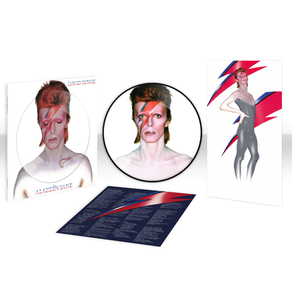 Aladdin Sane 50th Anniversary Picture Disc LP - David Bowie