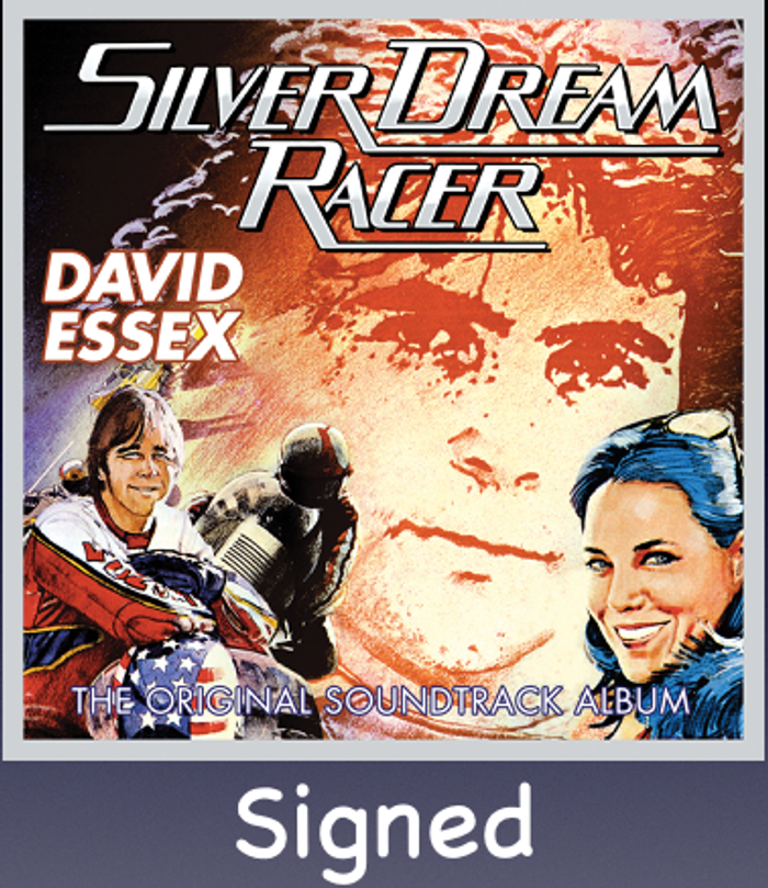 Signed Silver Dream Racer CD - Previously Unreleased on CD - David Essex