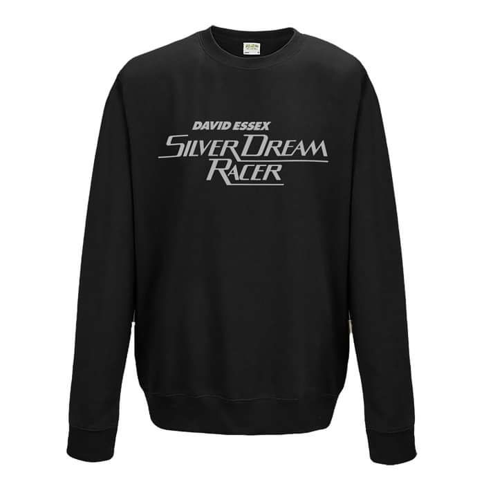 Silver Dream Racer Badge Sweatshirt - David Essex