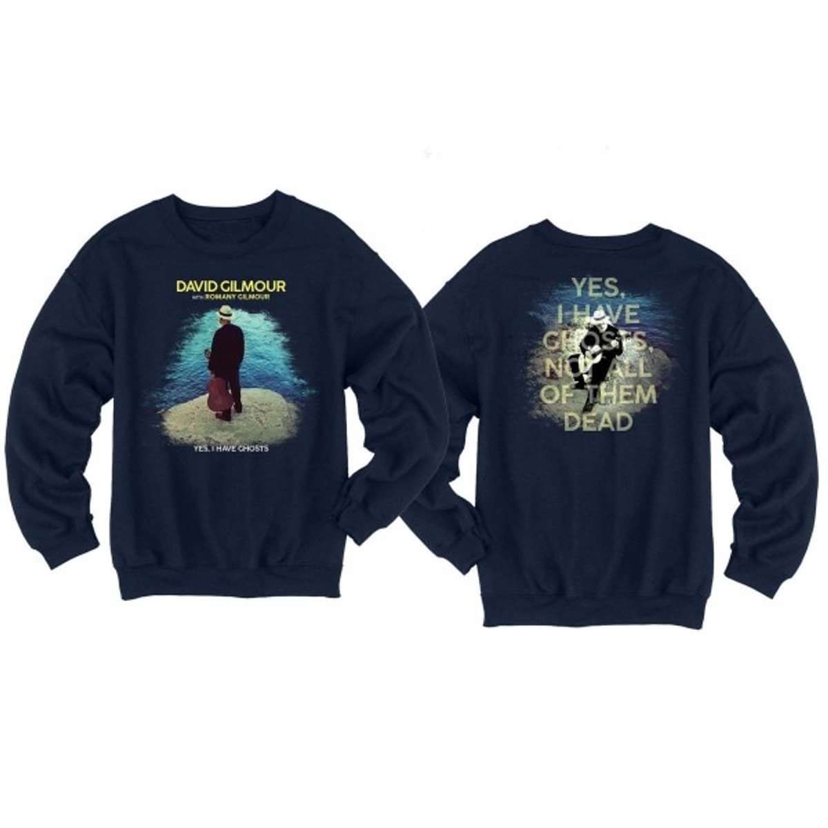 David Gilmour - Yes, I Have Ghosts Navy Crewneck