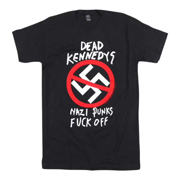 Dead Kennedys Nazi Punks Spray Paint Black T-Shirt - Dead Kennedys