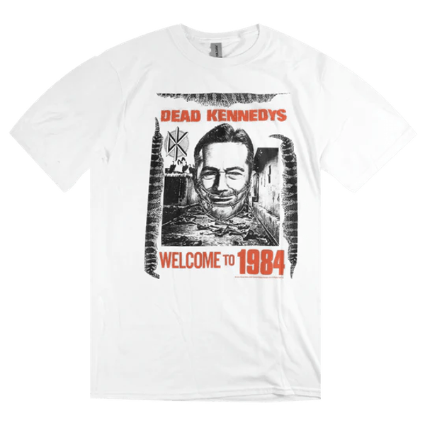 Welcome To 1984 White T-Shirt - Dead Kennedys