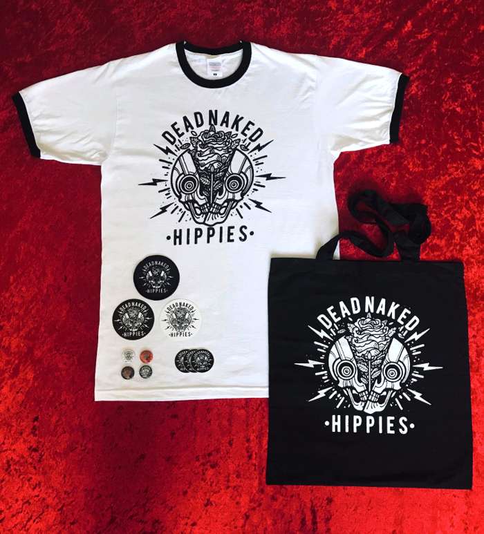 BUNDLE - WHITE TEE - Dead Naked Hippies
