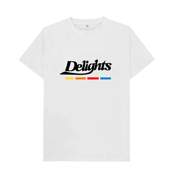 Delights Logo Tee White - Delights