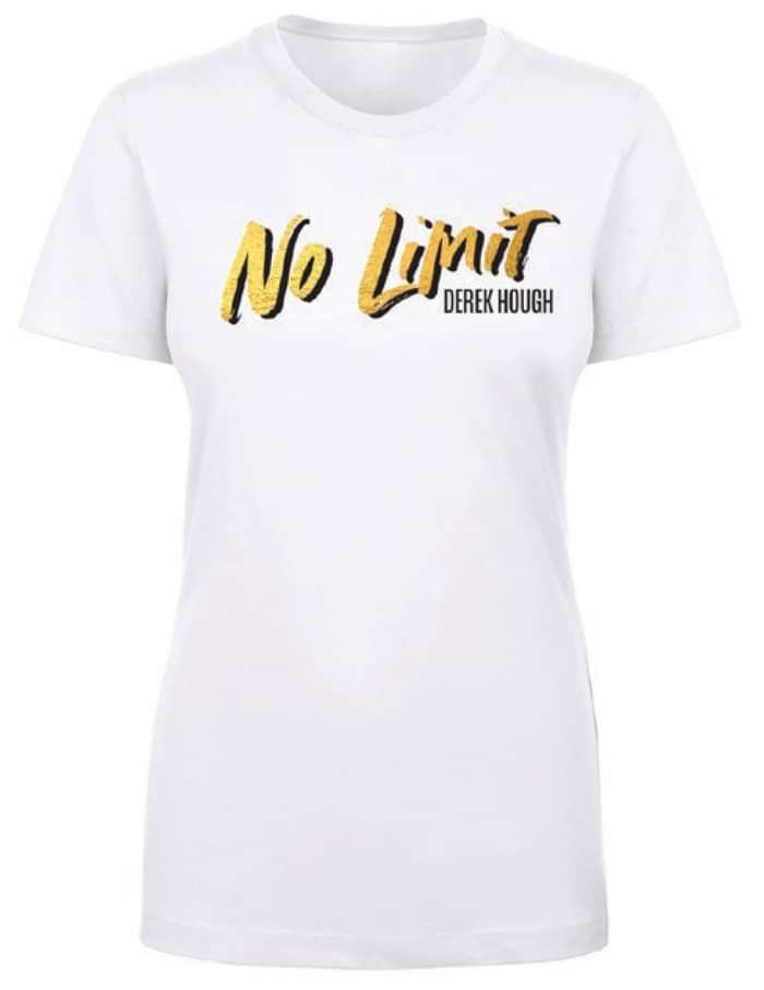 No Limit T Shirt - White - Derek Hough-US