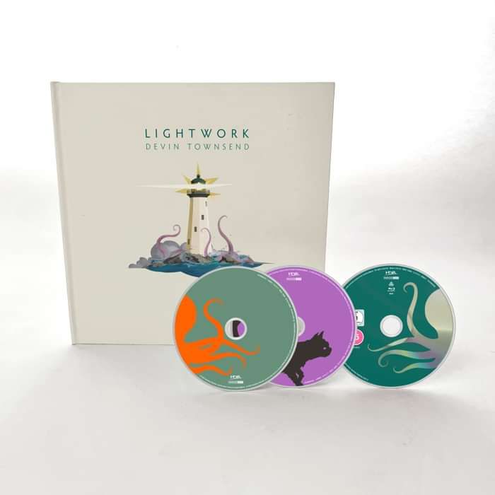 Devin Townsend - 'Lightwork' Ltd. Deluxe 2CD+Blu-ray Artbook with FREE Signed Card - Devin Townsend US