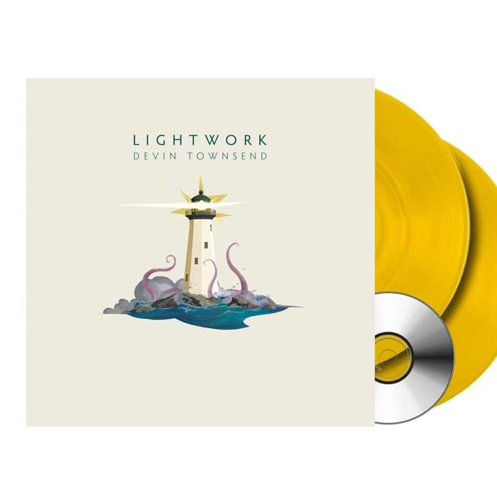 Devin Townsend - 'Lightwork' Sun Yellow 2LP+CD - Devin Townsend US