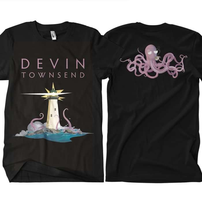 Devin Townsend - 'Rocktopus' T-Shirt (L + XL ONLY) - Devin Townsend US