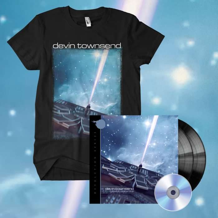 Devin Townsend - 'Devolution Series #2 - Galactic Quarantine' Gatefold Black 2LP+CD & T-Shirt Bundle - Devin Townsend