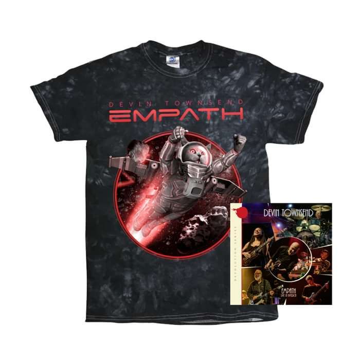 Devin Townsend - 'Devolution Series #3 - Empath Live In America' Ltd CD Digipak & T-Shirt Bundle - Devin Townsend