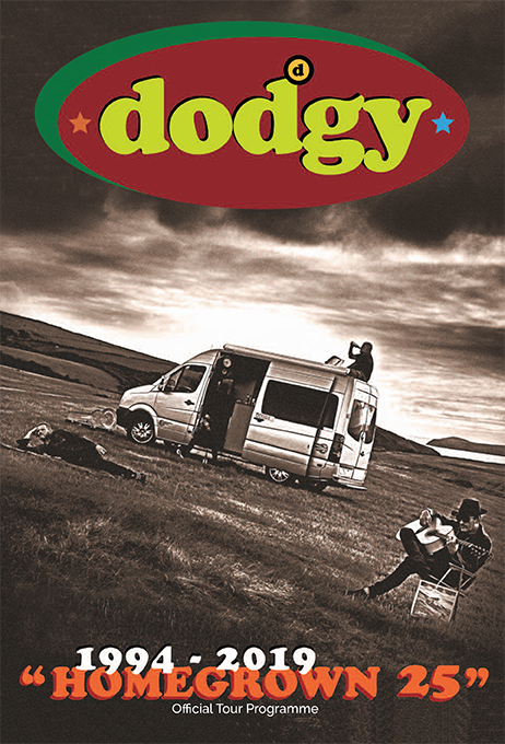 Dodgy: Homegrown 25 years tour programme - Dodgy