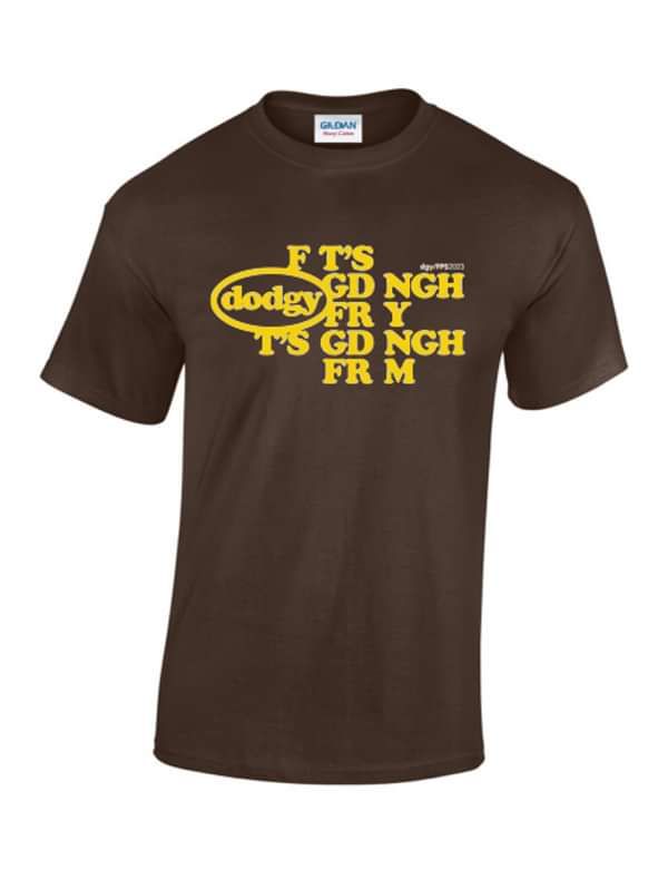 NEW Good Enough tour t-shirt - HALF PRICE - Dodgy