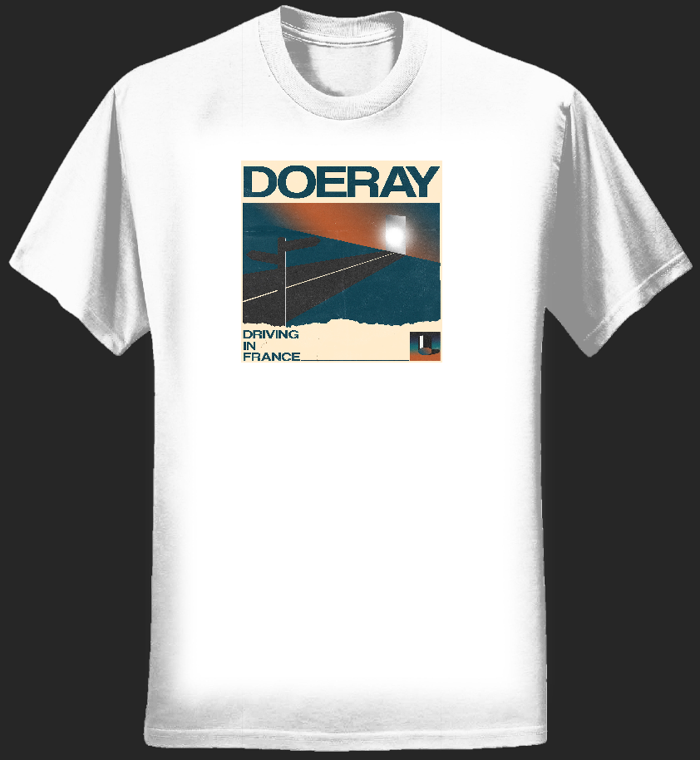 Driving In France Lady's T-Shirt - Doeray