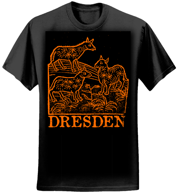 Herd T-Shirt (Black & Orange) - DRESDEN