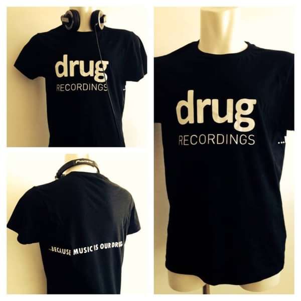Drug Recordings Black T-Shirt - Drug Recordings